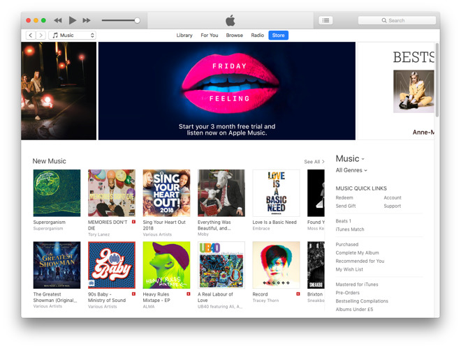 Apple、iTunesとApple Musicの音楽視聴習慣を共有したとして非難される