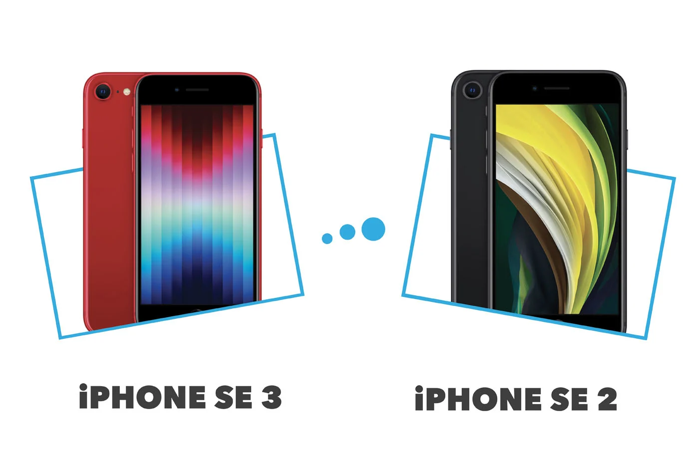 iPhone SE 2020 (第 2 世代) と iPhone SE 2022 (第 3 世代) の比較