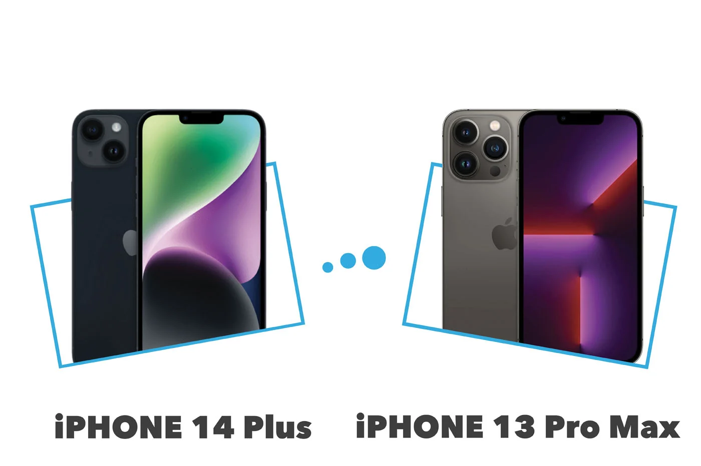 iPhone 14 Plus VS iPhone 13 Pro Max: 違いと比較