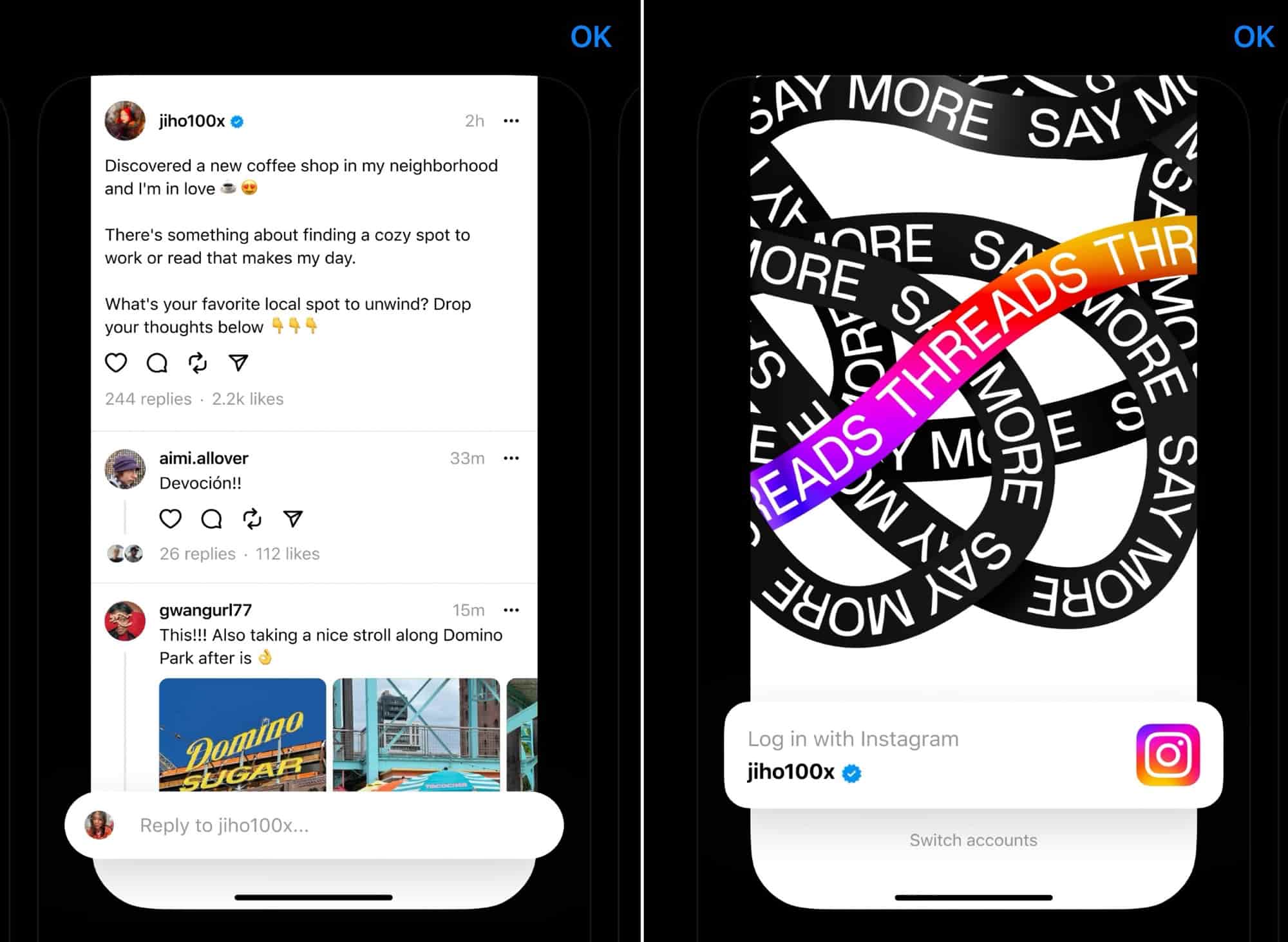 App Instagram Threads