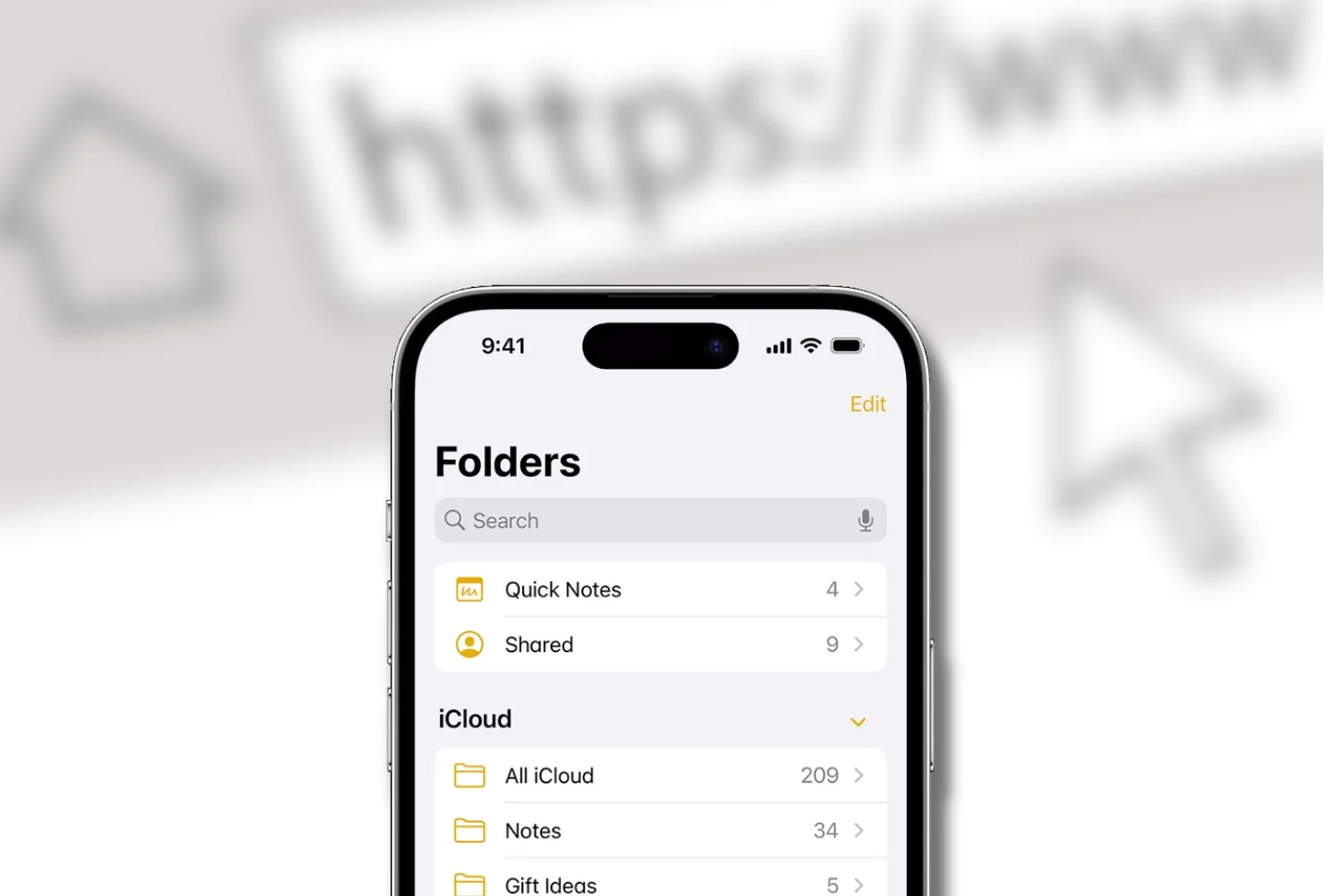 Apple ノートからサイトを作成することが可能