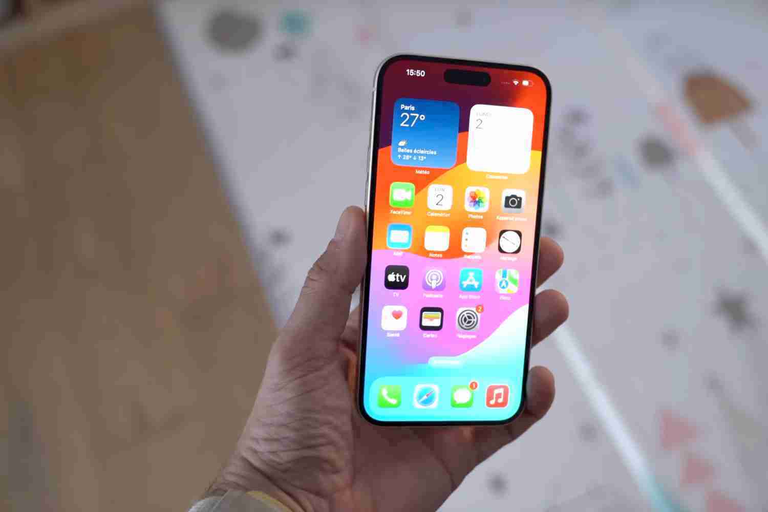 iOS 17.4.1にアップデートすると、元には戻れません