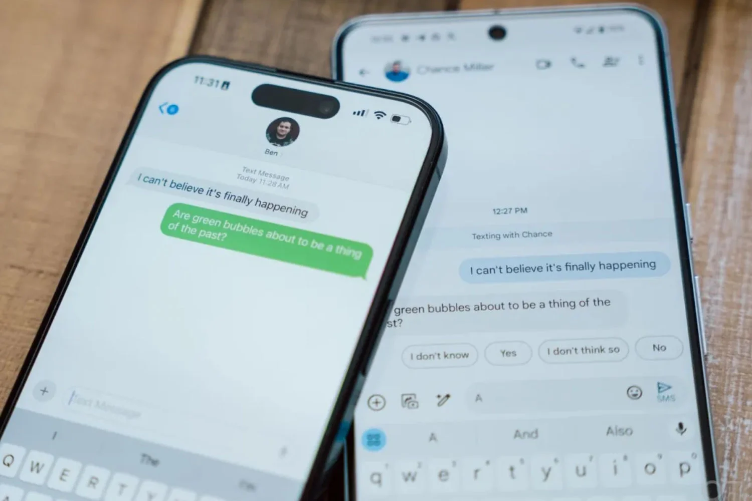 iPhoneとAndroidの除外の終わり？ RCSはついにすべての人のために到着します