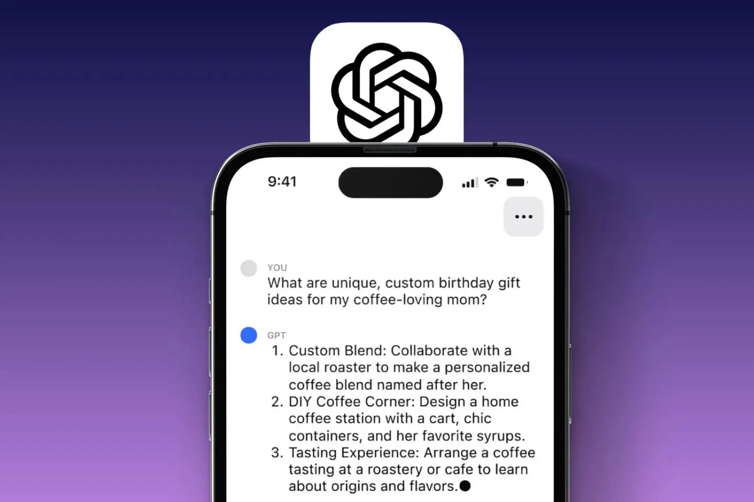 iOS 18.2 では、設定から直接 ChatGPT Plus を購読できるようになります
