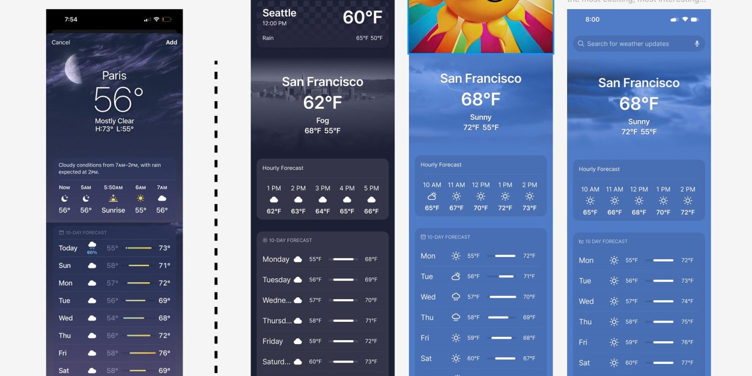Figma météo copie apple