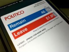 オリジナル: iPhone Passbook used to follow the “Brexit” vote count live